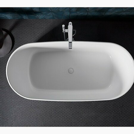 Kohler 65.25 in L, 31.3125 in W, Acrylic 25985-0